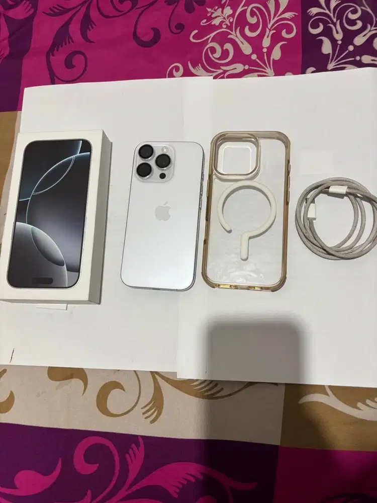 Iphone 16 Pro Ibox baru 3 bulan