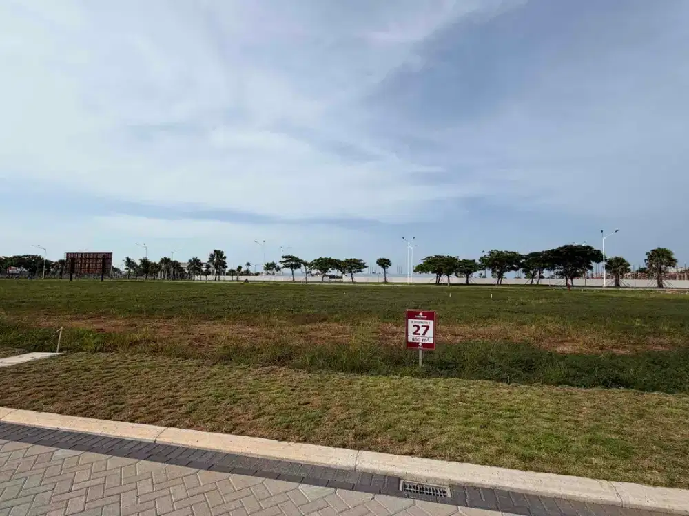 Kavling Komersil PIK 2 Pasir Putih 360m2 (12x30)