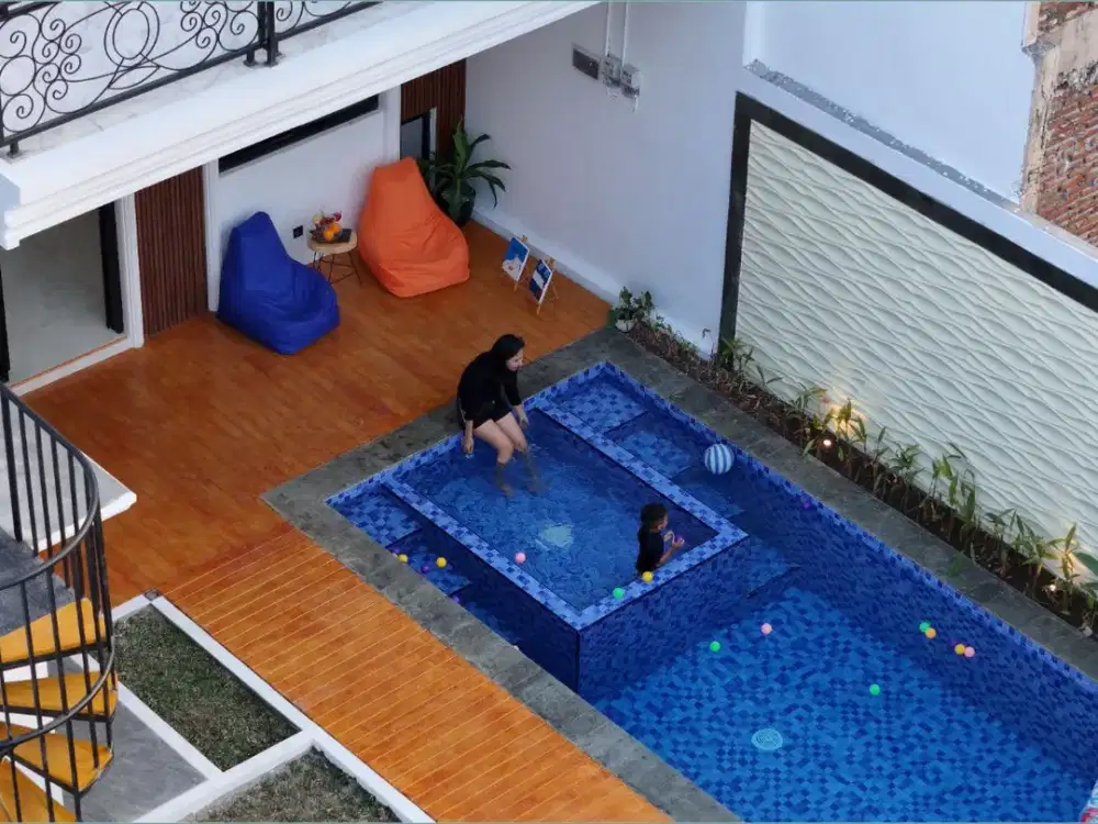 Rumah Sleman 200 m dari Jalan Wates Plus Kolam Renang