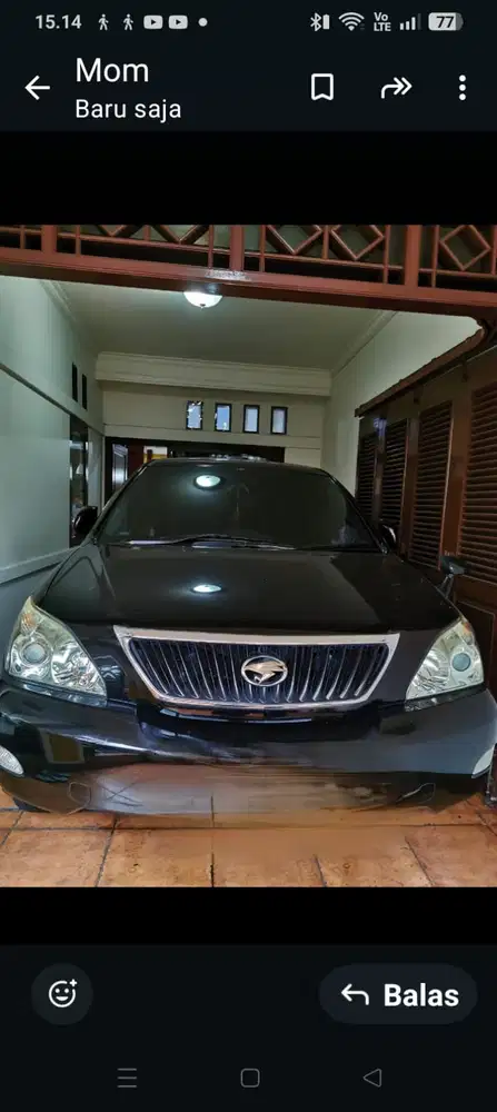 Toyota Harrier 2010 Bensin