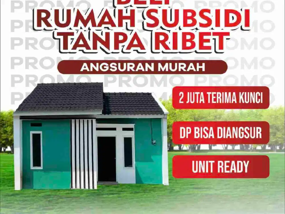 Jual Rumah Subsidi Gamersi Kriwen Sukoharjo