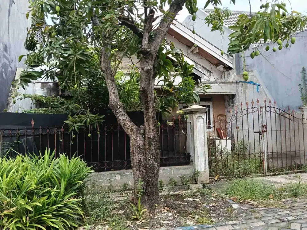 jual rumah hitung tanah saja Pondok Tjandra murah