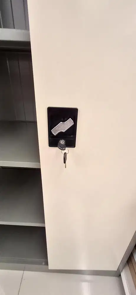 Lemari Simon File Kabinet Green White