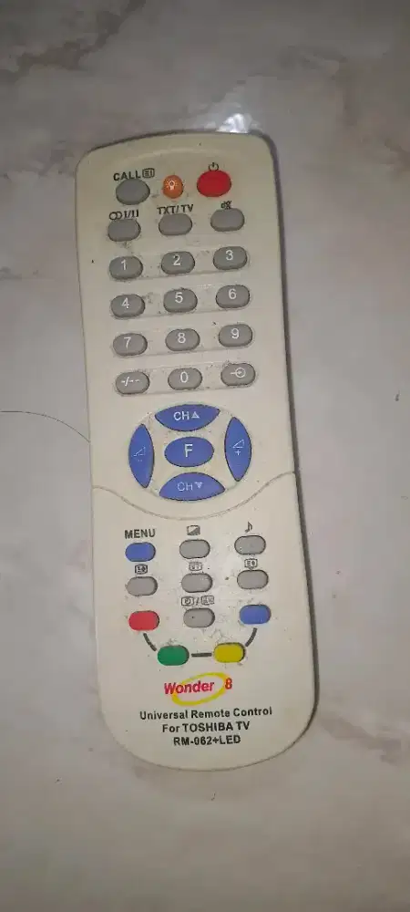 Remot tv khusus tv thosiba