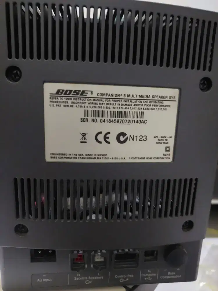 Speaker aktif BOSE companion 5