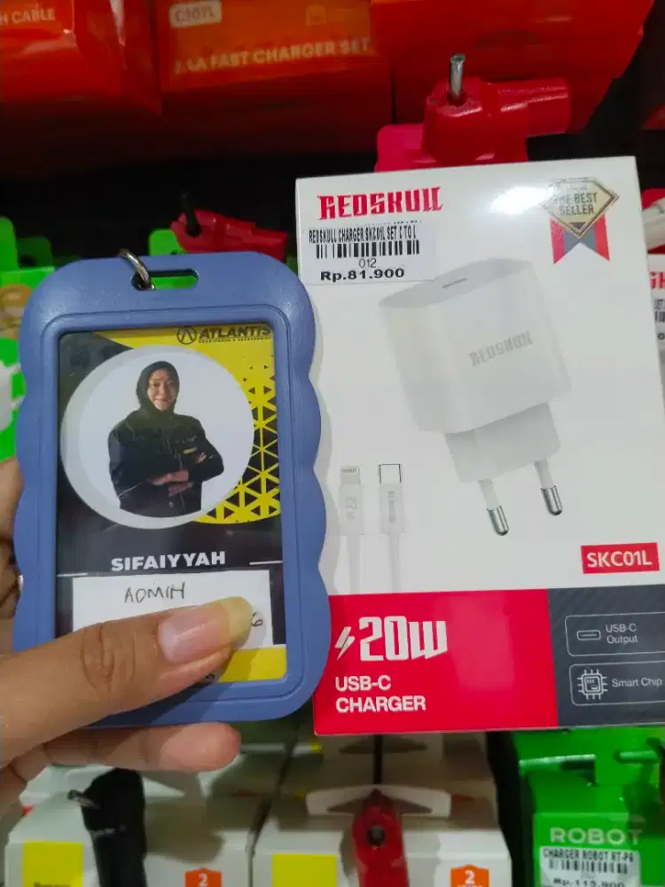 REDSKULL CHARGER SKC01L SET C TO L | ATLANTIS DAHSYAT