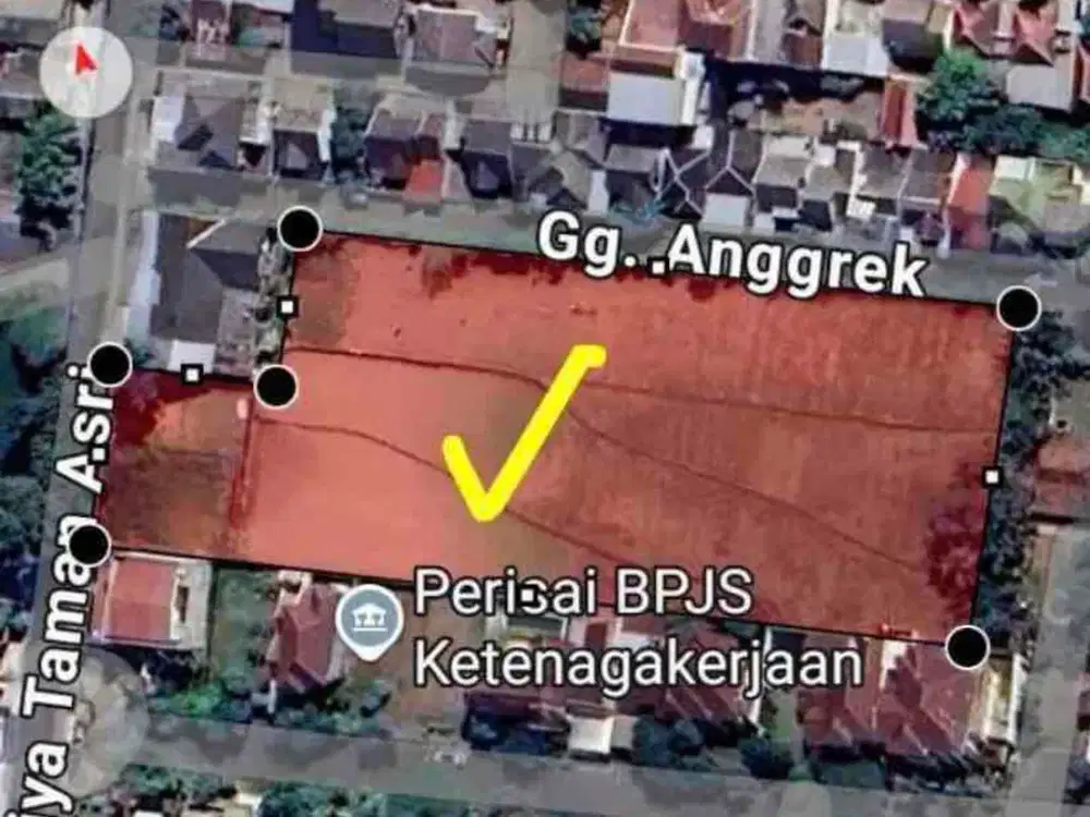 Disewakan tanah luas dan lebar strategis pinggir jln