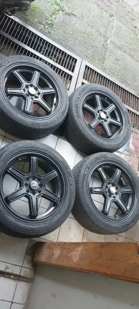 Velg HSR original monoblock 17 inch PCD 100/114.