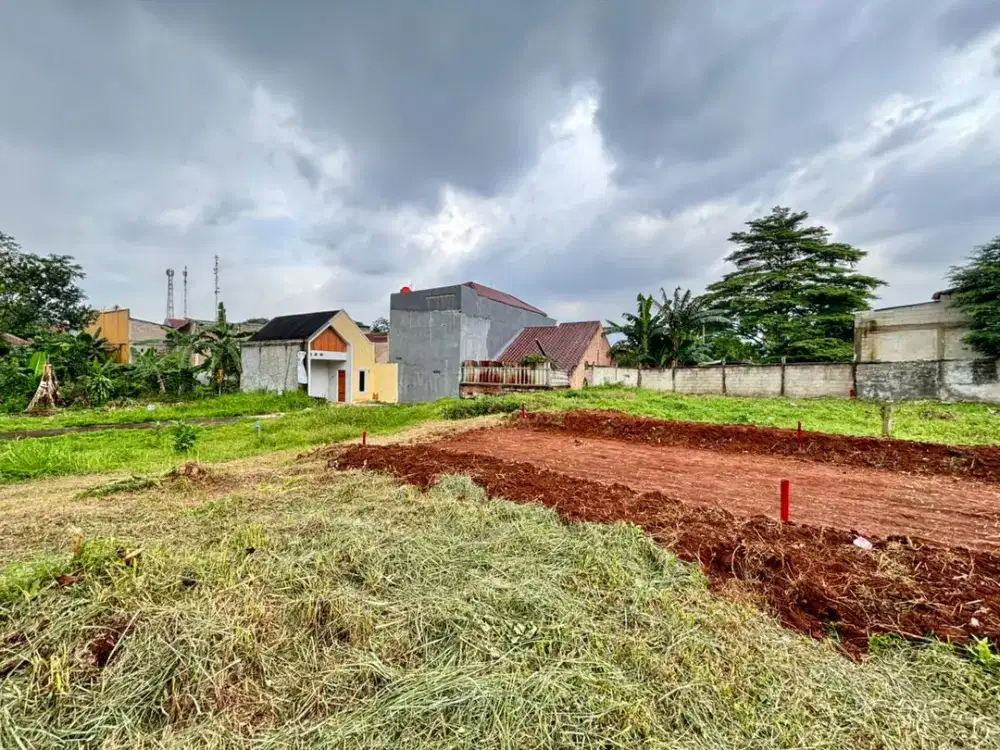 Tanah Dijual Bekasi 14 Menit Tol Jatiasih, ROW Kavling 7 Meter
