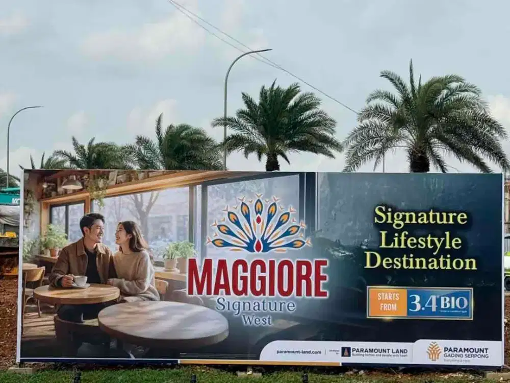 MAGGIORE SIGNATURE WEST RUKO 3 lt HARGA 3,4M