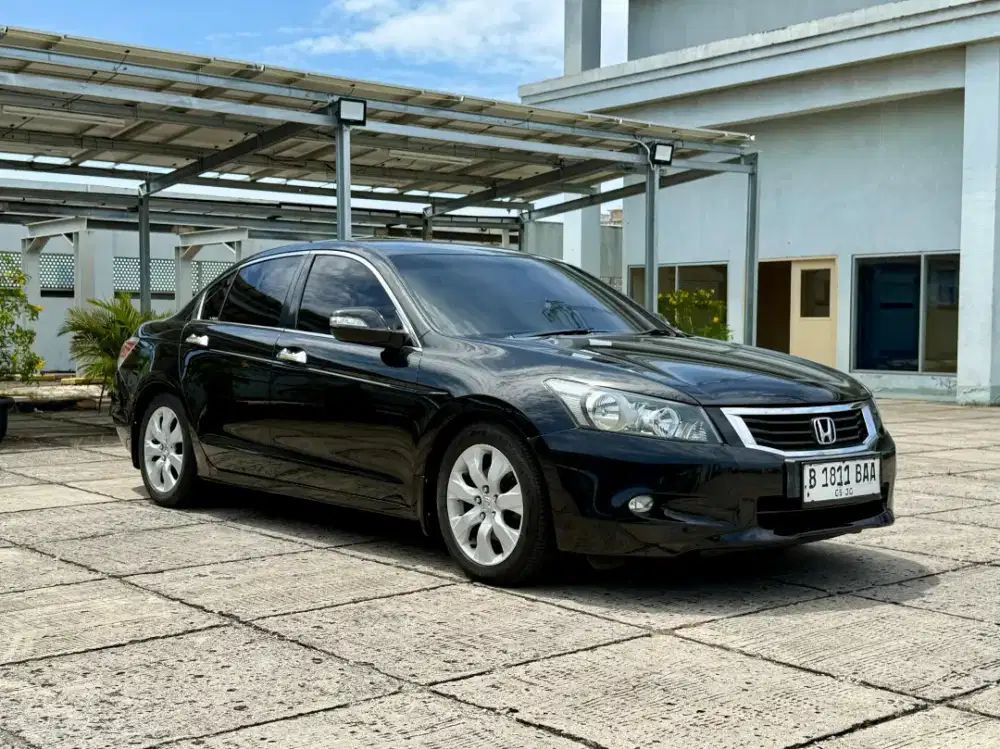 Honda Accord 2.4 AT. VTIL. Thn 2009. Hitam. Low km perfect cond