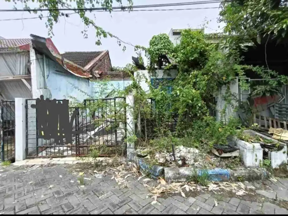 jual rumah hitung tanah pondok Tjandra
