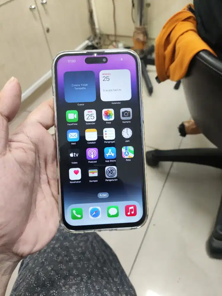Jual iPhone 14 pro max 256 GB wifi only aja bos ku