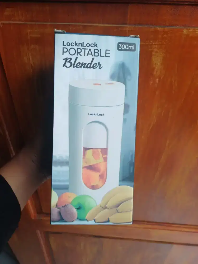 BLENDER PORTABLE LOCKNLOCK EJJ311WHT