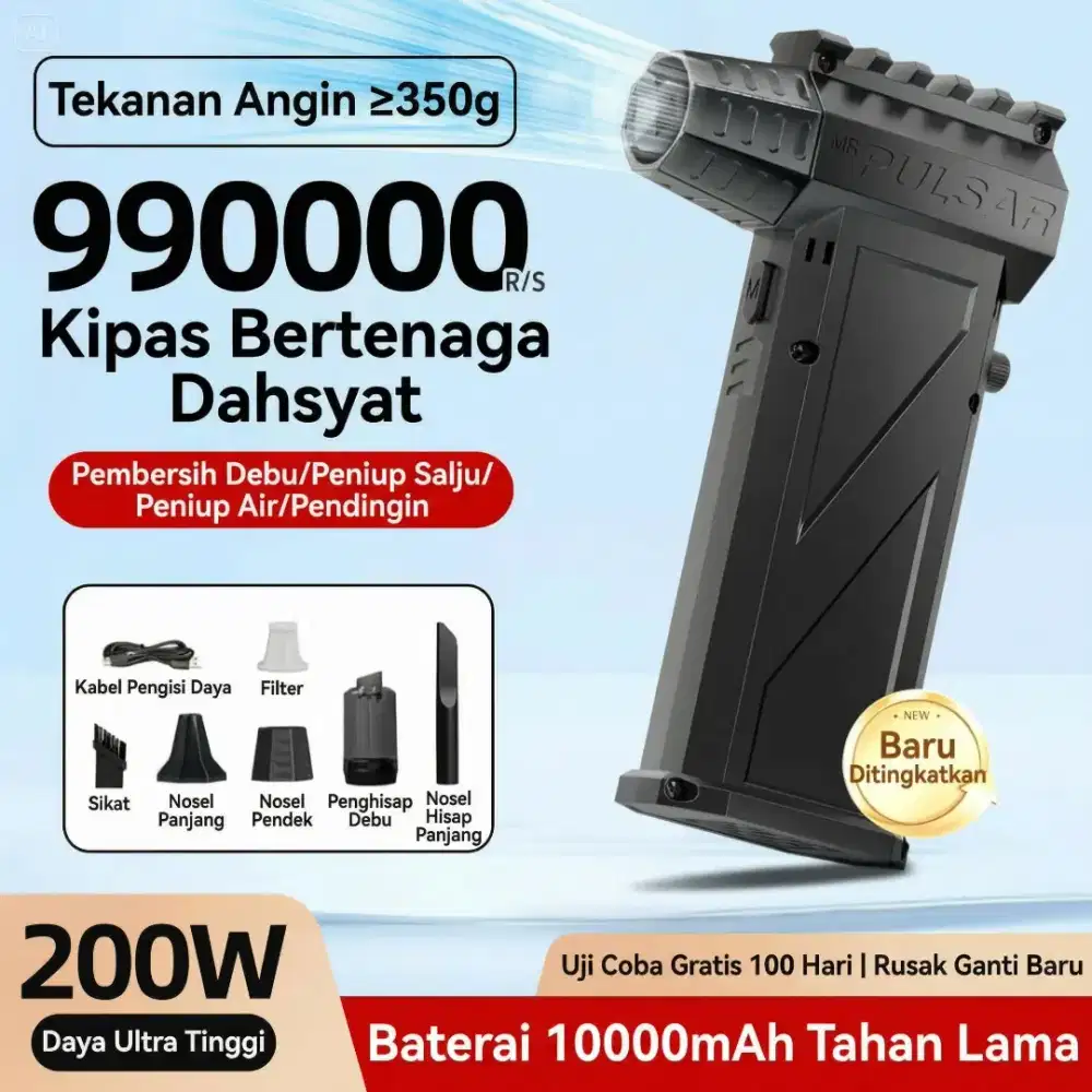 Vacuum cleaner dan blower 2in1