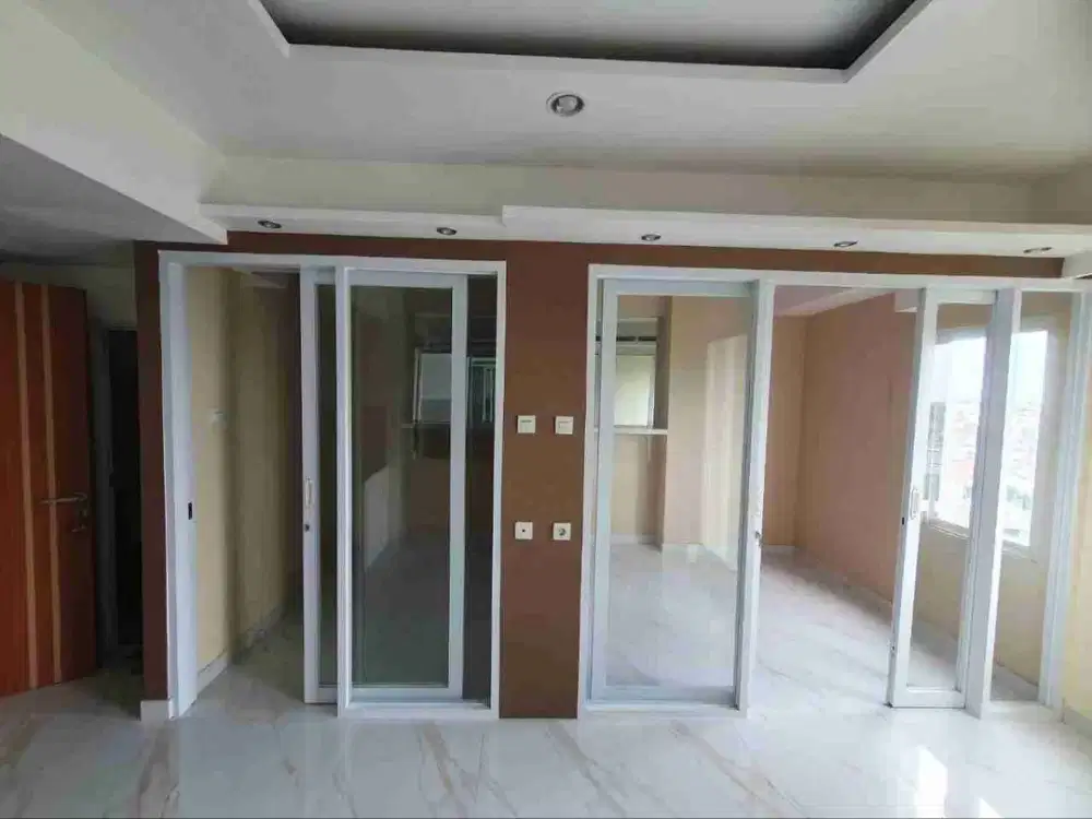 PUNCAK CBD Lantai 1‼️ Apartemen 2 BR Lantai Granit dekat Raya Wiyung