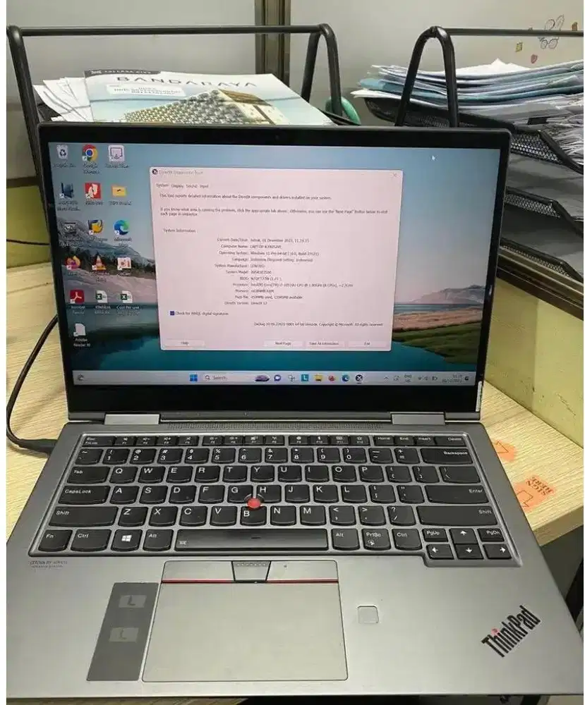 Laptop thinkpad X1 YOGA