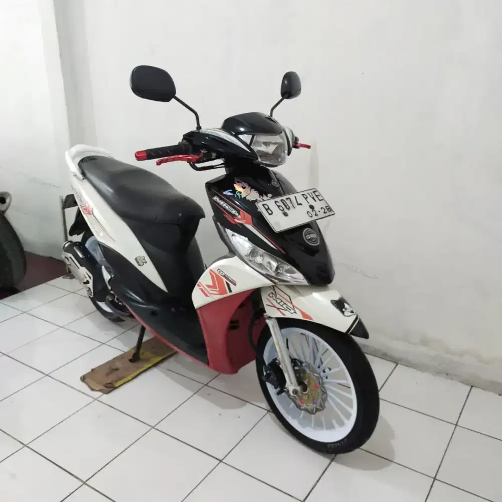 Yamaha Mio  J 2013 Mesin Aluss Lengkap Bagus