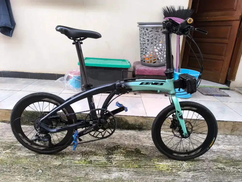 Sepeda lipat bnb tory 9.2 upgrade