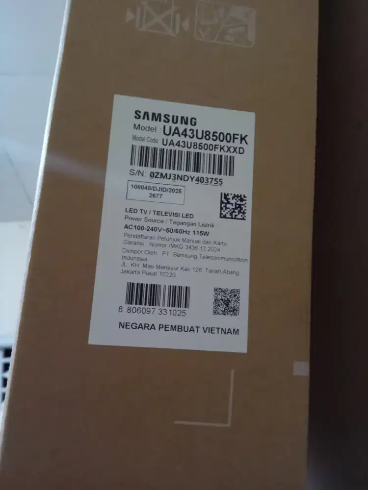 Samsung Crystal UHD 43 U8500F (BU)