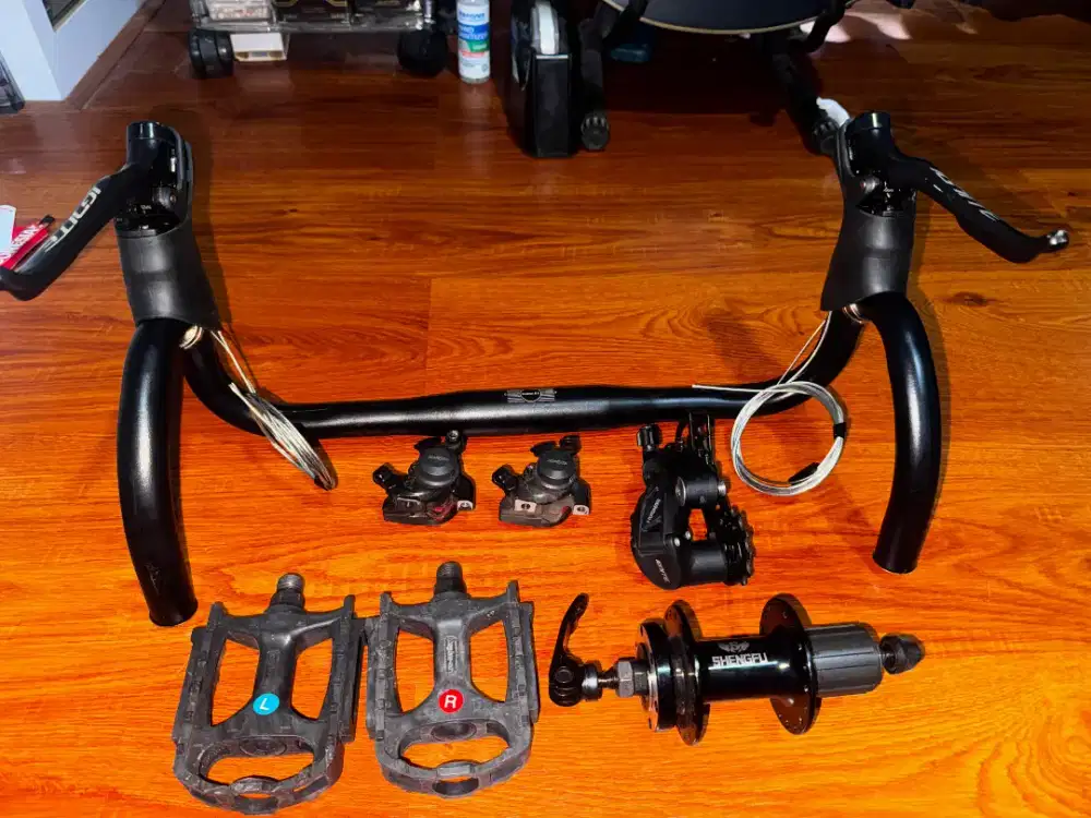 Sparepart sepeda borongan harga net sudah murah