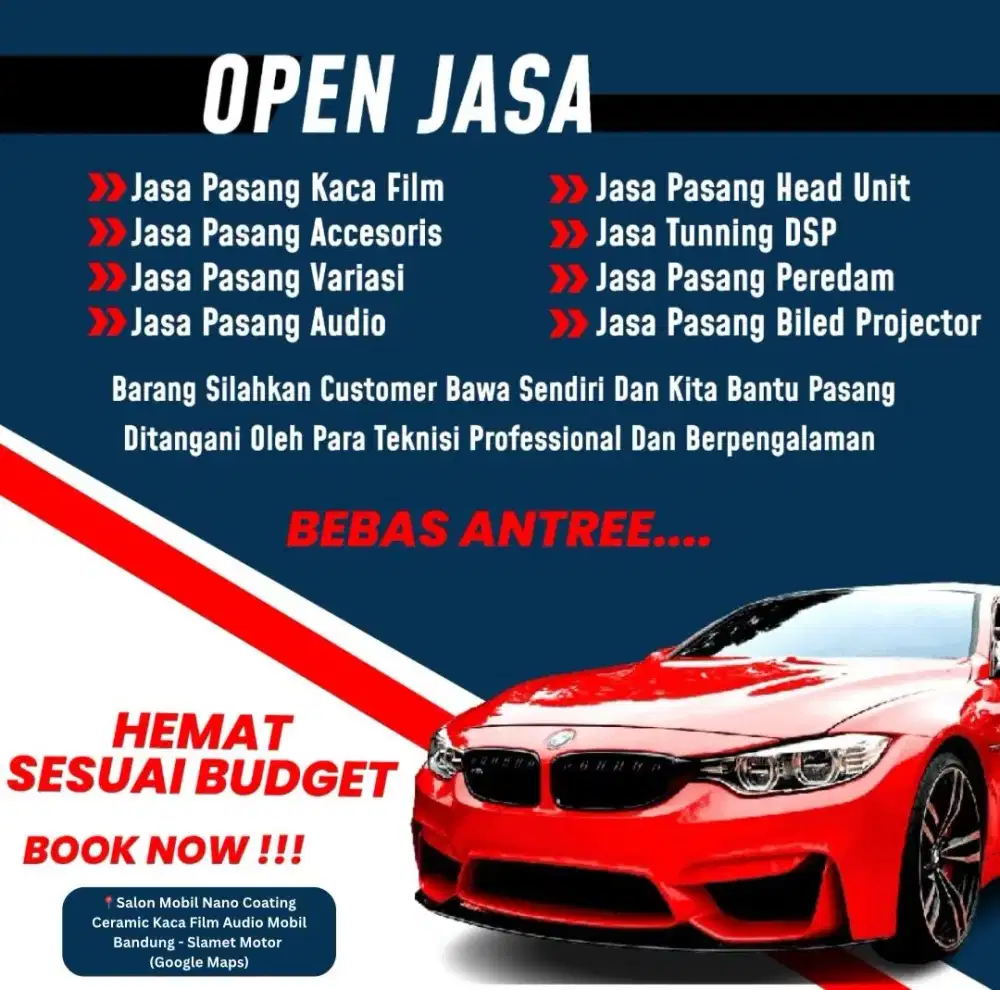 Audio Mobil Accesoris Kaca Fim Lampu mobil  Kota Bandung