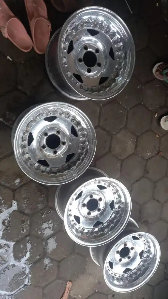 Velg centerline convopro 15x8 original unpolish like new ex cherokee