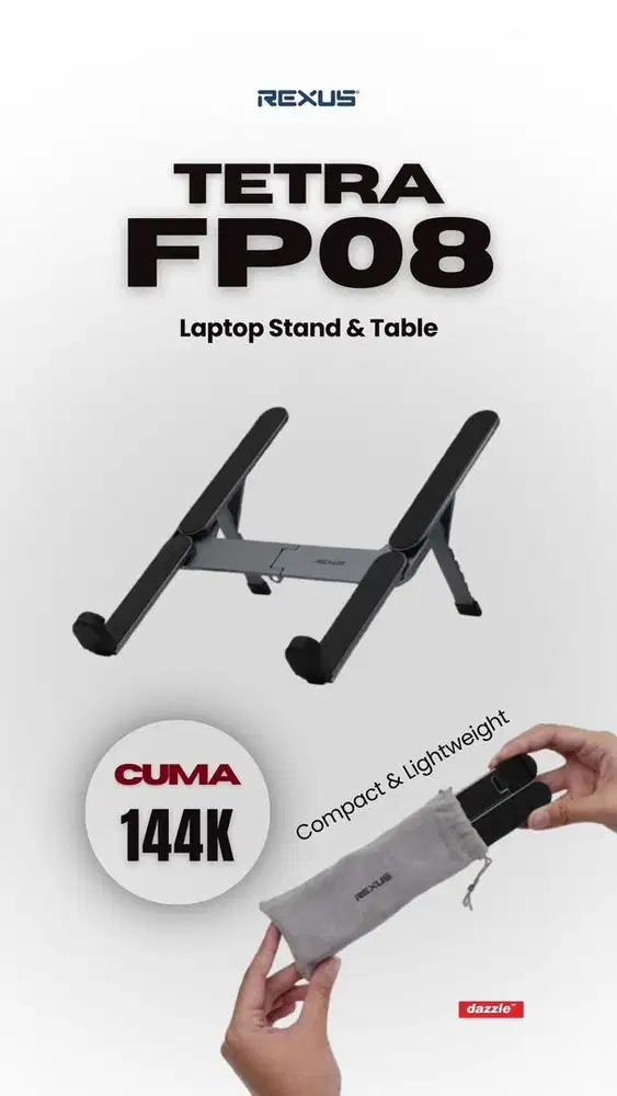 Rexus tret FP08 stand laptop