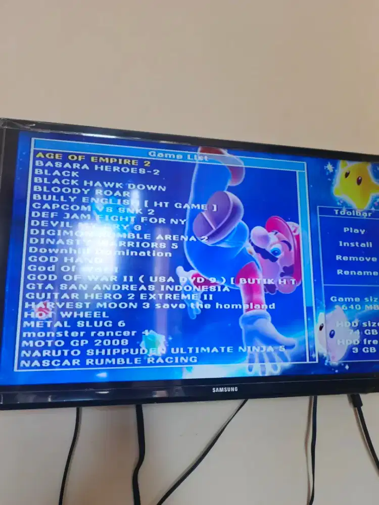 Ps2 hardisk 80gb fullgame