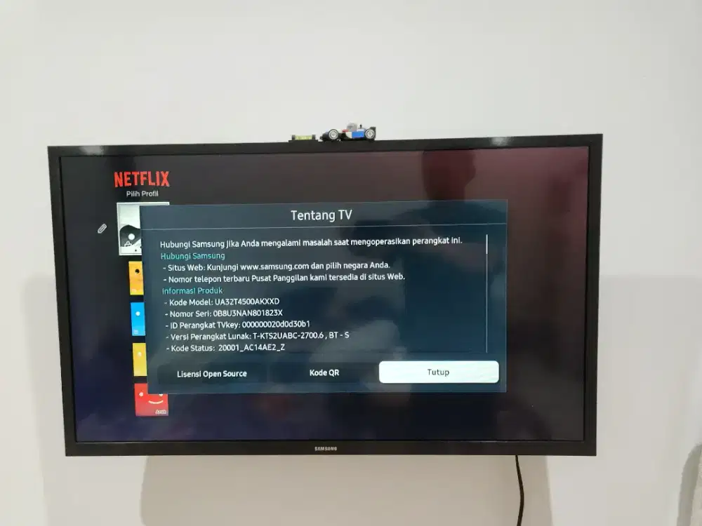 Samsung Smart Tv 32inch Nego