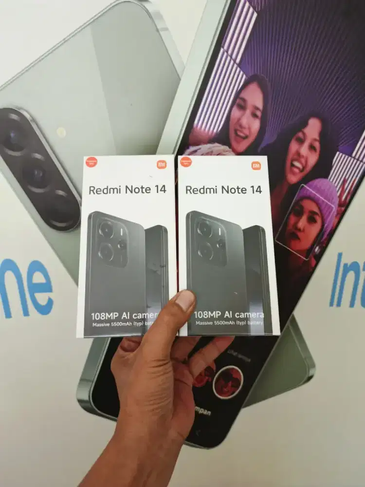 Fast respon WA Xiaomi Redmi Note 14 8/256 Garansi resmi 15bln