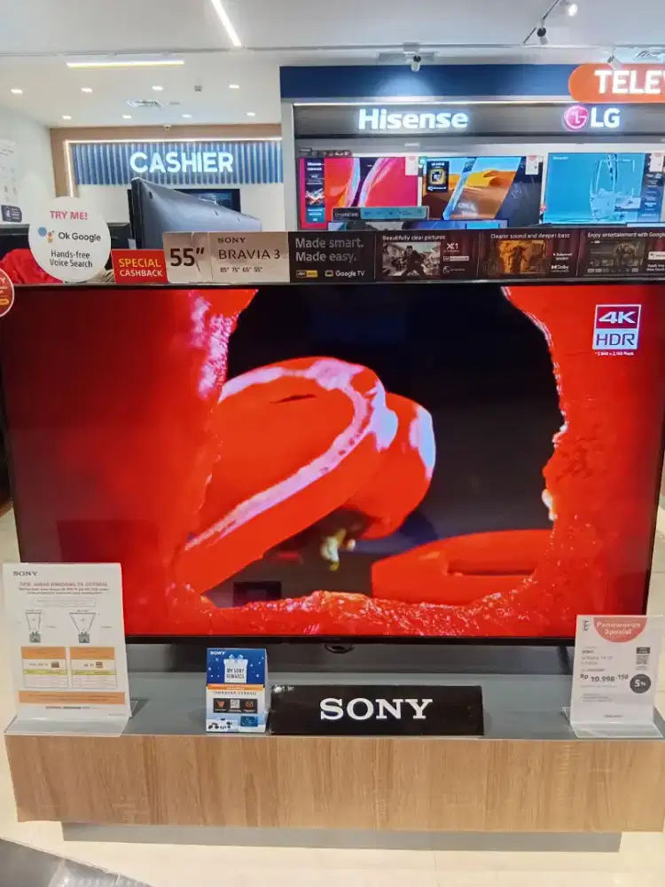 SONY BRAVIA 3 55” 4K HDR