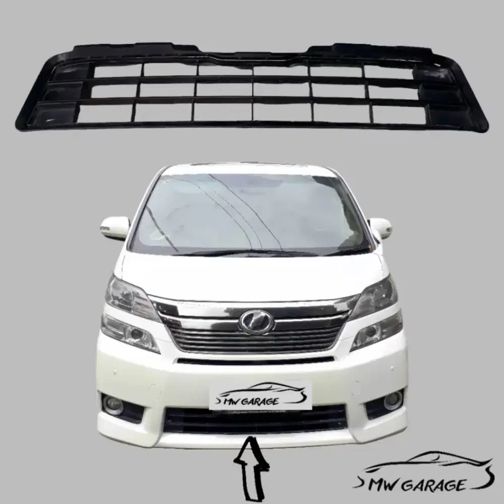 Grill bawah Vellfire 2012-2015 Original