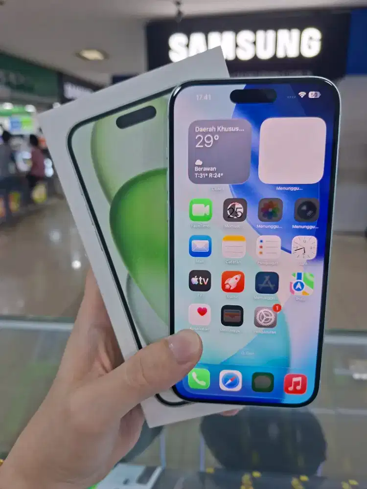 Iphone 15 plus 128gb ibox mulus