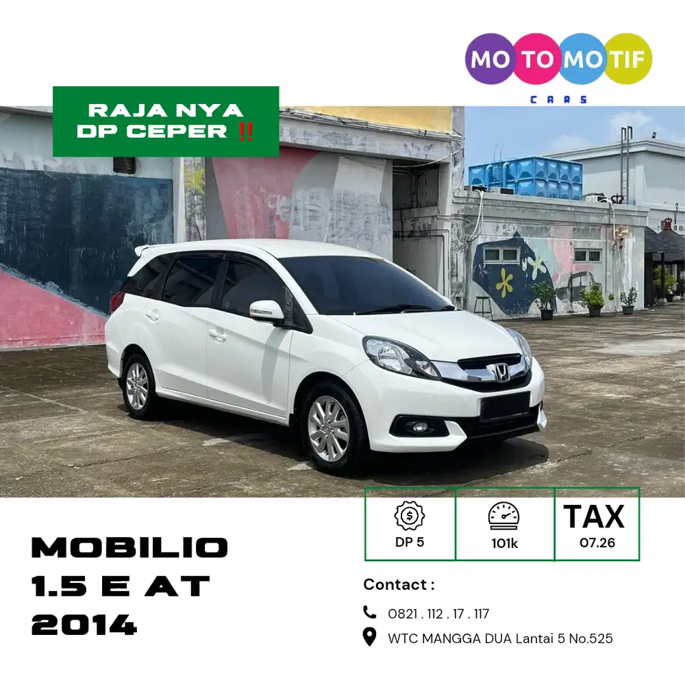[ DP 5 ] Honda Mobilio 1.5 E AT 2014