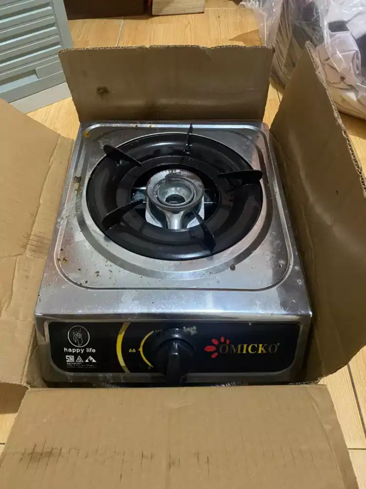 Kompor 1 tungku Merk omicko