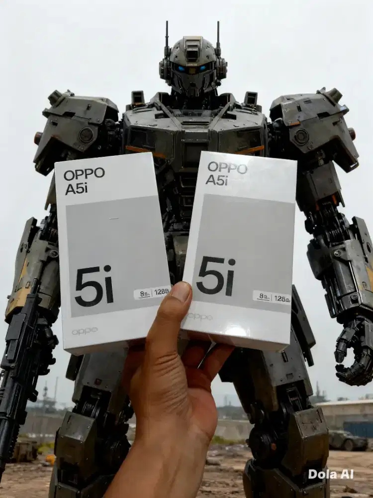 Fast respon WA Oppo A5i 4+4/128 Garansi resmi 1thn