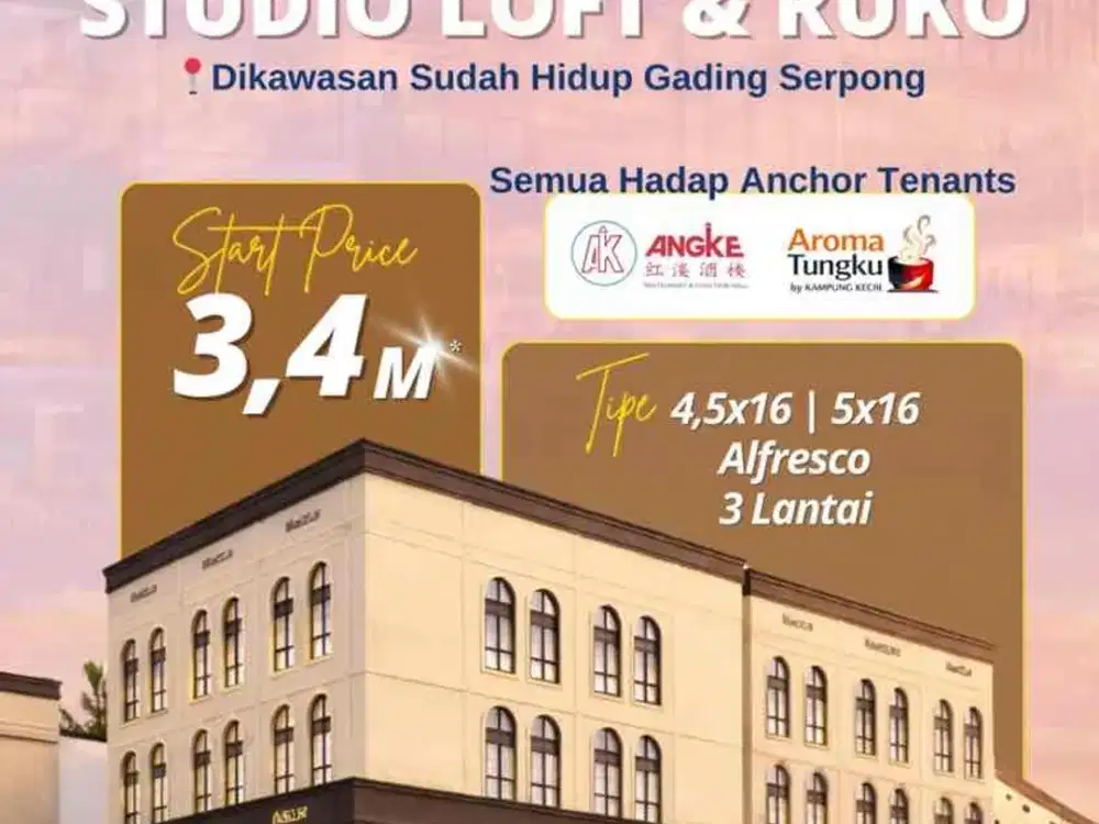 Ruko Maggiore Signature West, Pendaftaran NUP Resmi dari Paramount Gading Serpong