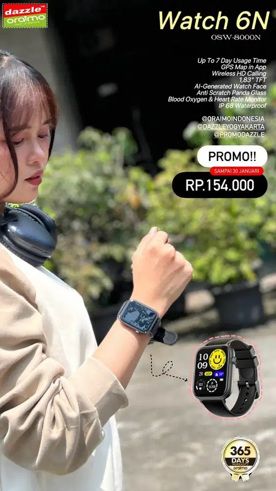 Smartwatch Oraimo Watch 6N OSW-8000N