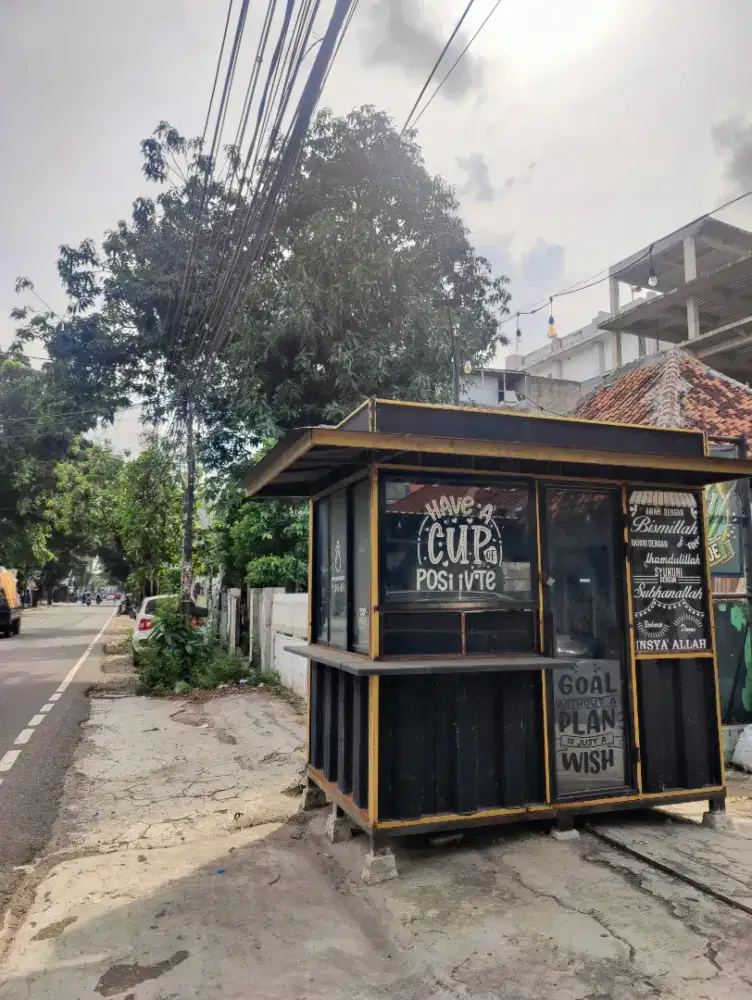 Disewakan booth semi container di Saharjo, Setiabudi, Jaksel