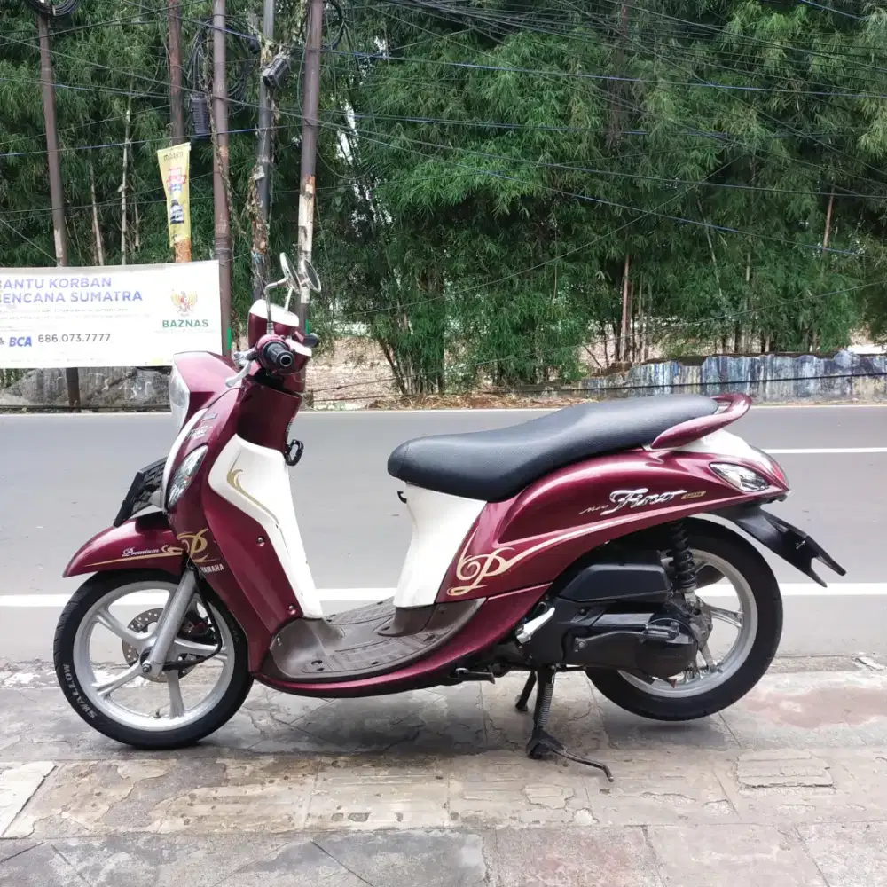 Yamaha Fino Premium 2017 Mesin Aluss Lengkap Bagus