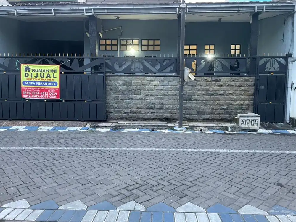 Dijual Rumah Strategis Sidoarjo Bebas Banjir  LT 130