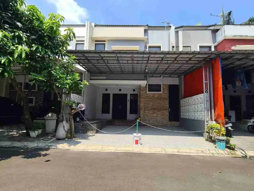 JUAL CEPAT Cluster Madrid Palem Semi Karawaci Tangerang Rumah 2 Lantai Siap Huni SHM On Hand 1,5 M Nego