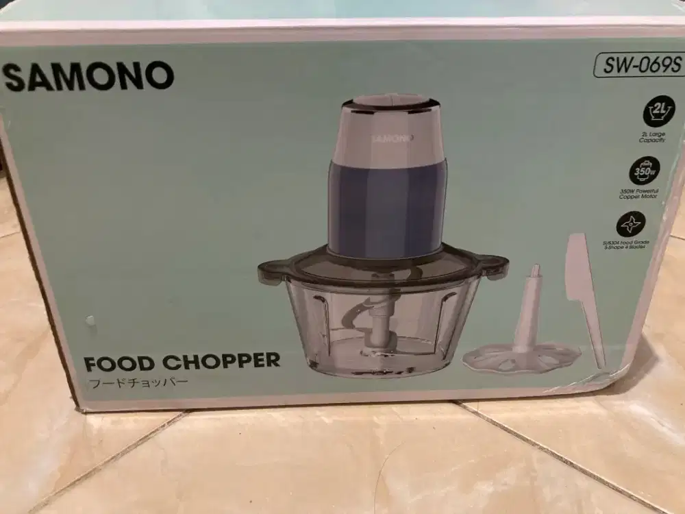 SAMONO Food Chopper Mangkuk Kaca