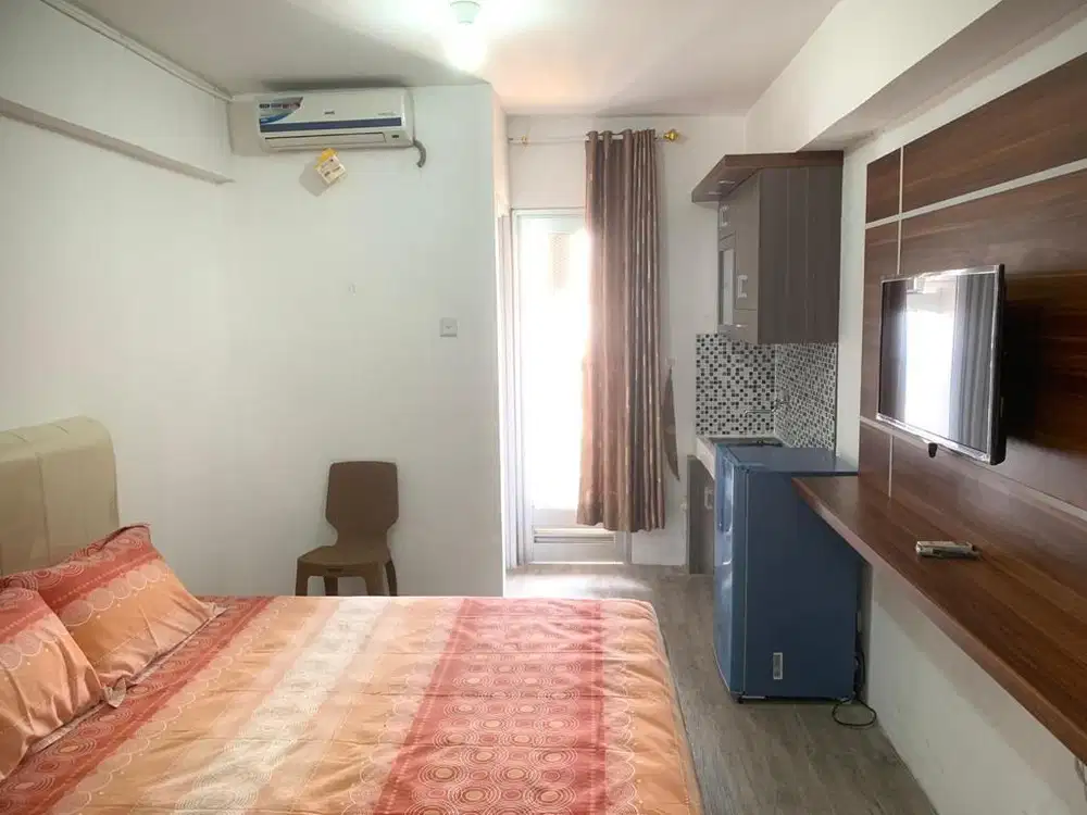 Apartemen Greenbay Studio Fully Furnished Bisa bayar Bulanan