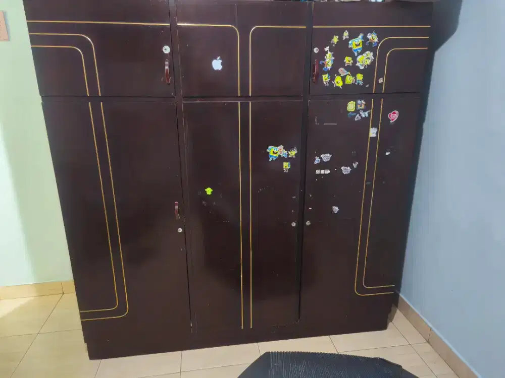 Jual lemari jati 3 pintu