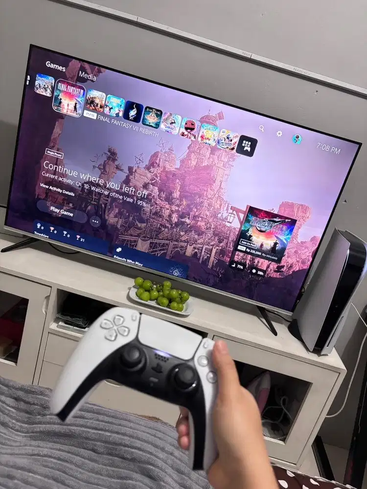 Tv TCL 55inchi wide colour gamout dolby vision atmos 4K HDR MEMC