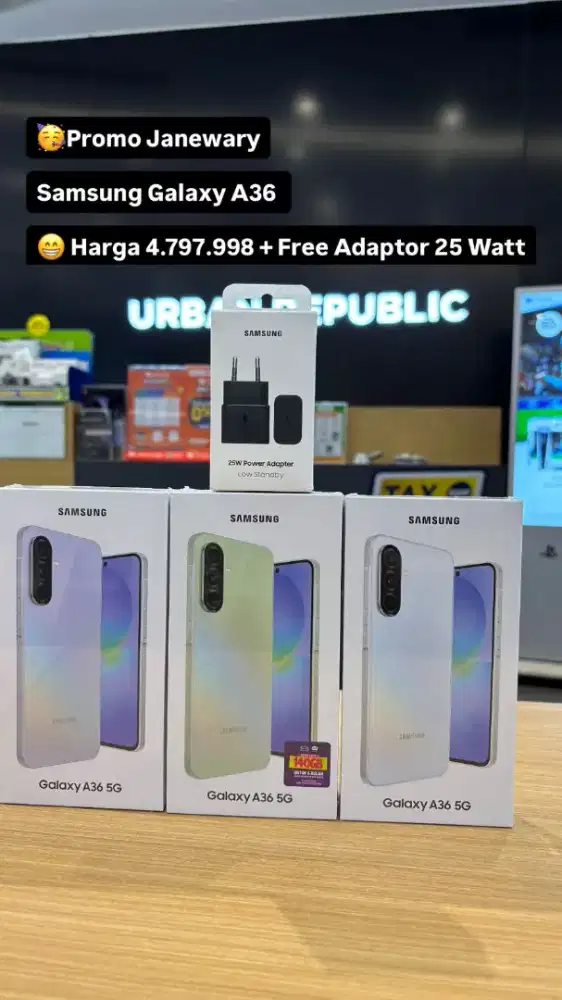 SAMSUNG A36 5G GARANSI SEIN