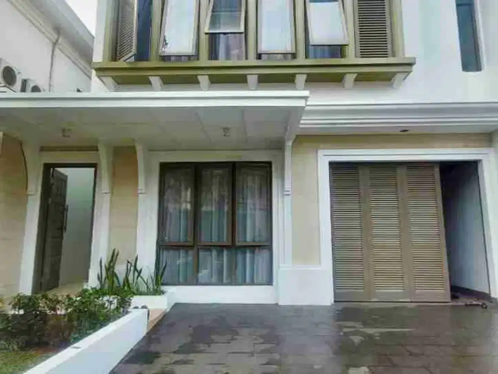 Dijual Rumah Cluster Luxmore Greenwich Park Semi Furnished BSD City Tangerang