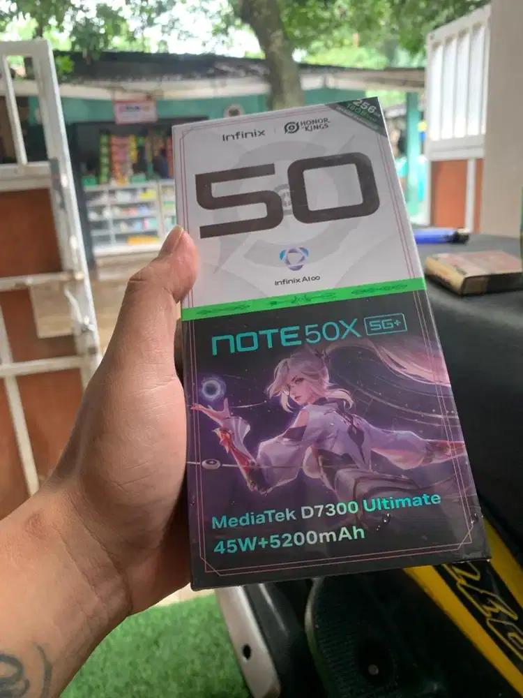 Infinix note 50x 5G+ ram 8/256gb BARU GARANSI RESMI INFINIX INDONESIA